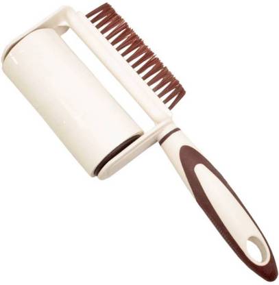 Sukot 2 in 1 Lint Roller Pet Hair Remover Sticky Clothes Cat Dog Rolls Brush Dust Fluff Lint Roller