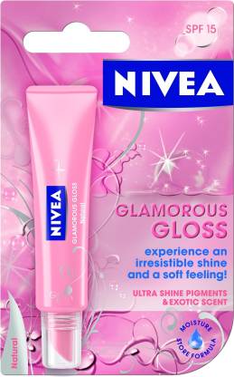NIVEA Glamorous Gloss Natural Lip Balm Shea Butter