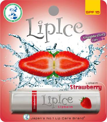 Lipice Lip Balm - SPF 15 Strawberry