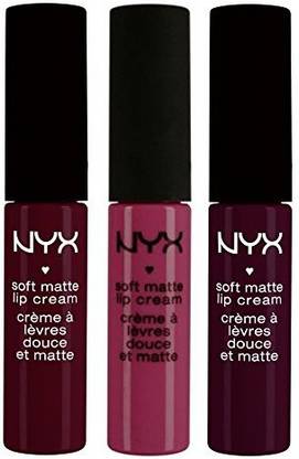 NYX Soft Matte Lip Cream, Prague, Copenhagen, Transylvania