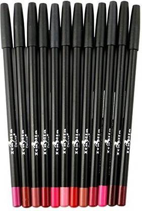 Italia Deluxe 12pc Ultra Fine Lip Liner set of 12 color #1031-1051