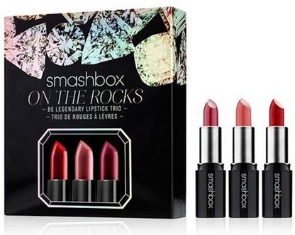 Smashbox On The Rocks Trio Lip Set