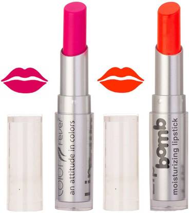 Color Fever profissional77160423Neon Pink, Neon Orange Lipstick
