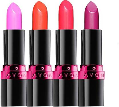AVON Ultra Color Bold Lipstick (set of 4 different shades)