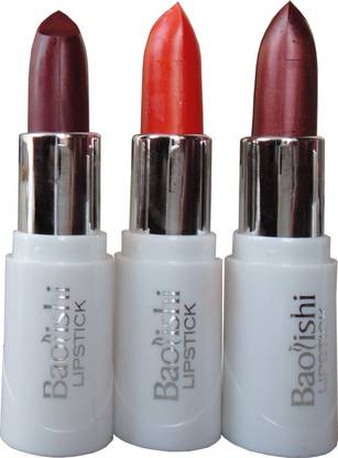 Baolishi Long Lasting Lipstick -df-Set of 3
