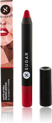 SUGAR Matte as Hell Crayon Lipstick- Scarlett O' Hara