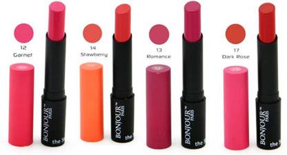 BONJOUR PARIS Color Cap Creamy Matte Lipstick 2
