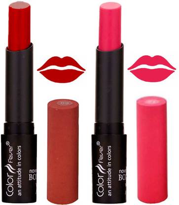 Color Fever Red Creamy Matte Lipstick-09-12