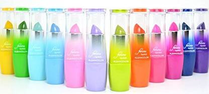 KLEANCOLOR Full Set Femme Neon Pastel Summer Color Assorted Lip + Free Earring