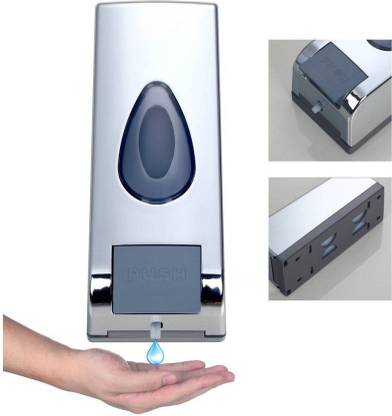 AAI Scorpio silver crome pvc 350 ml Shampoo, Lotion, Gel, Conditioner & soap dispenser 350 ml Soap, Shampoo, Lotion, Gel, Conditioner Dispenser