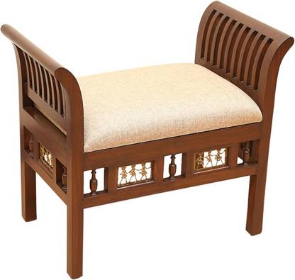 ExclusiveLane Pure Teak Wood Solid Wood Living Room Chair
