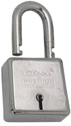 CITIZEN Pad Premium Double Locking Square 3 Keys Lock