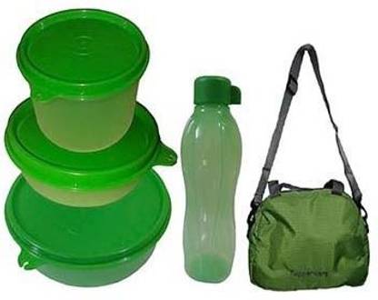 TUPPERWARE Sling-A-Bling 5 Containers Lunch Box