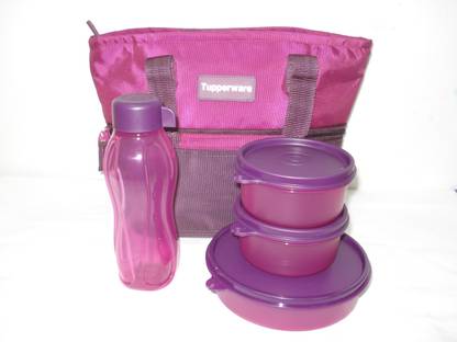 TUPPERWARE Lunch Set 3 Containers Lunch Box