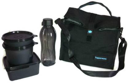 TUPPERWARE Satchel lunch 3 Containers Lunch Box
