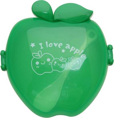 Easyhome Fruit Shape Junior Green 2 Containers Lunch Box