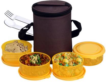 Art-N-Soul Collation Softline Tiffin Pack 4 Containers Lunch Box