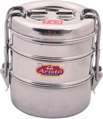 अरिस्टो Tiffin 7X3 3 कंटेनर लंच बॉक्स