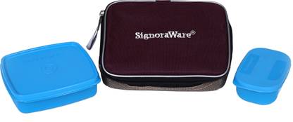 Signoraware Twin Smart 2 Containers Lunch Box