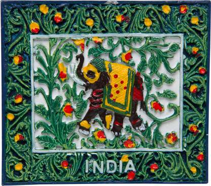 Temple Trees Indian Elephant Fridge Magnet Pack of 1
