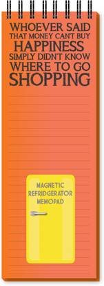 Nourish Magnetic Memo Pad Regular Memo Pad Ruled 50 Pages