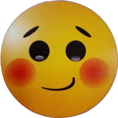 Fabionic Blushing Emoji Fridge Magnet Pack of 1