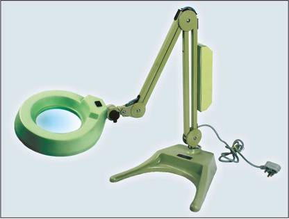 LENSEL FLEXIBLE ARM ILLUMINATED MAGNIFIER SEMI DELUXE MODELINCLUDING MOVABLE HEAVY BASE AND INCREASED MAGNIFICATION ATTACHMENT 4X DESK TOP ILLUMINATED INSPECTION MAGNIFIER