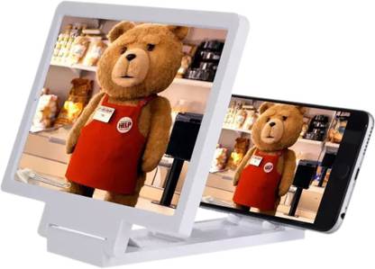 SJ 3D Magnifying Glass Zoom Video Enlarged Screen HD all Mobile Phone (2000 lm) Portable Projector