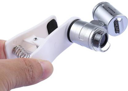 Star Magic Universal Clip-On Microscope with Uv Light 60X Magnifying Glass