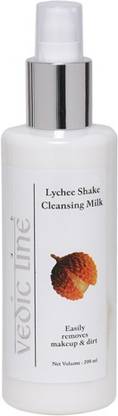 Vedic Line Lychee Shake Cleansing Milk Makeup Remover