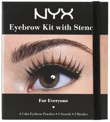 NYX Cosmetics Eyebrow Kit Set With Stencil