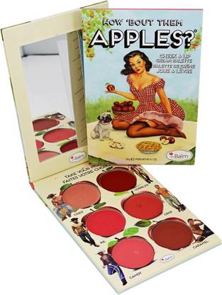 The Balm How 'Bout Them Apples? Cheek and Lip Cream Palette