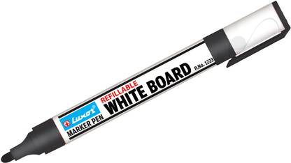 Luxor Bullet Tip Whiteboard Markers Refillable