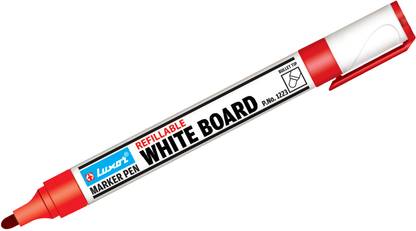 Luxor Bullet Tip Whiteboard Markers Refillable