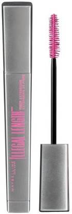 MAYBELLINE NEW YORK Illegal Length Fiber Extensions Washable Mascara Very Black 950LSM-01 6.6 ml