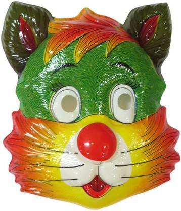 DCS Animal Face Mask For Kids Party Mask