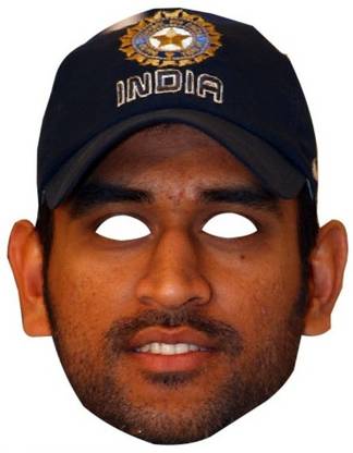Balloonistics Mahendra Singh Dhoni Party Mask