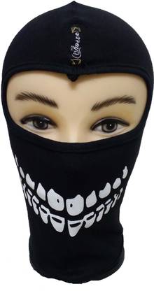Babji Black Bike Face Mask for Men