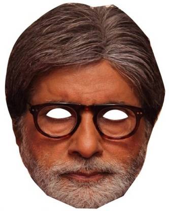 Balloonistics Amitabh Bachan Party Mask