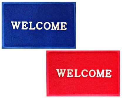 Welcome Plastic Door Mat