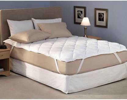 Rebeka Elastic Strap King Size Stretchable, Waterproof Mattress Cover