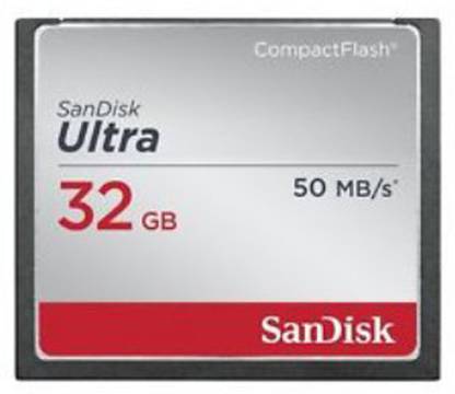 SanDisk Ultra 32 GB Compact Flash Class 10 50 MB/S  Memory Card
