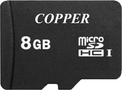 Copper microsd8gb 8 GB MicroSD Card Class 4  Memory Card Compatible with Mobile