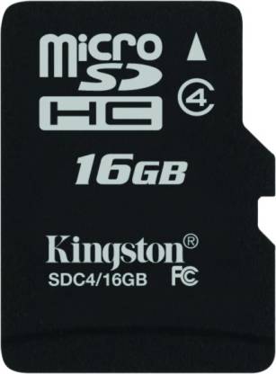 KINGSTON 16 GB MicroSD Card Class 4 4 MB/s  Memory Card