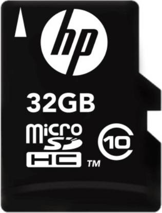 HP hc micro 32 GB MicroSD Card Class 10 90 MB/s  Memory Card Compatible with Camera