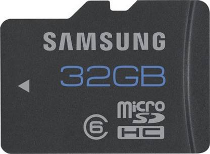 SAMSUNG MB-MSBGB/IN 32 GB MicroSDHC Class 6  Memory Card Compatible with Mobile