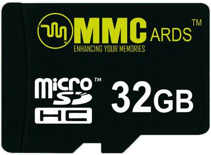 MMC mmc32gb 32 GB MicroSDHC Class 4  Memory Card Compatible with Camera, Mobile, Tablet