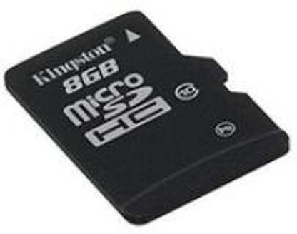 KINGSTON SDC10/8GB 8 GB MicroSDHC Class 10  Memory Card Compatible with Camera