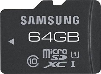 SAMSUNG Pro 64 GB MicroSD Card Class 10 7 MB/s  Memory Card