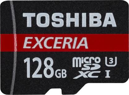 TOSHIBA M302 Exceria 128 GB MicroSDXC UHS Class 3 90 MB/s  Memory Card Compatible with Mobile